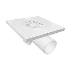 Трап сантехнічний пластмасовий. 15*15, боковий, d50 5020N