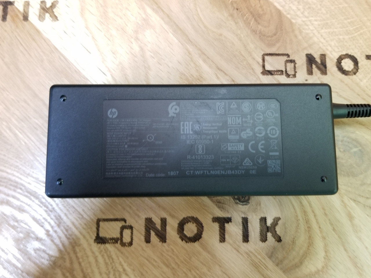 Блок живлення для ноутбука HP 90 W 19.5 V 4.62 A 4.5x3.0mm (pp012c-s) ОРИГІНАЛ НОВИЙ