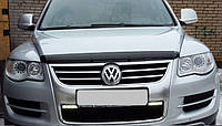 Дефлектор капоту (Люкс!) мухобійка Volkswagen VW Touareg I 2003-2010, SIM, SVOTOU0312