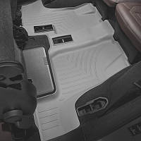 Килимки в салон Mercedes-Benz GLS (X166) 2015 — 2019 / Mercedes-Benz GL (X166) 2012 — 2016 сірі, Tri-Extruded