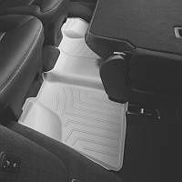 Килимки в салон Mercedes-Benz GL-Class (X164) 2006 — 2011 сірі, Tri-Extruded (WeatherTech) — третій ряд