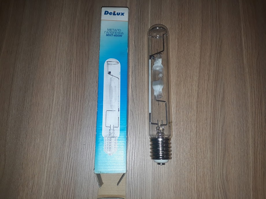 Лампа металогалогенна 400 ватт E40 МГЛ DELUX 400w METAL HALIDE MHT-400W E40, фото 1