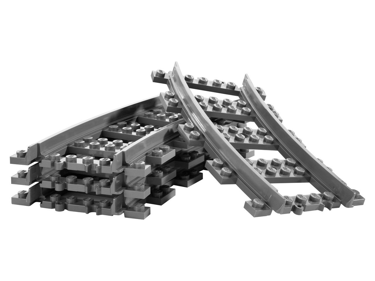 LEGO ЛЕГО Cіty Рельсы 60205 (20 деталей) (20 деталей) BricksLife - фото 7 - id-p1175599928
