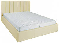 Кровать Двуспальная Sanam Comfort 160 х 190 см Fly 2207 A1 С подъемным механизмом и нишей для белья Бежевый