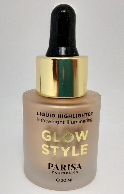 Хайлайтер для обличчя рідкий Parisa Cosmetics Glow Style PH-03 № 01 Shampagne