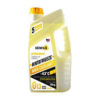 Антифриз Nowax Yellow G13 -42°C Желтый NX10007 10 кг