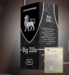 Big Zilla — краплі для потенції