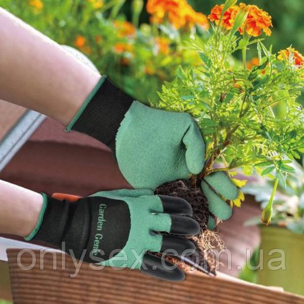 Садові рукавички Garden Genie Gloves