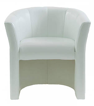 Крісло Boom 650 x 650 x 800H см Lucky White Біле