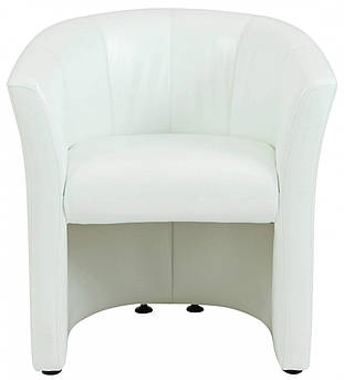 Крісло Boom 650 x 650 x 800H см Zeus Deluxe Snow/2200 Біле