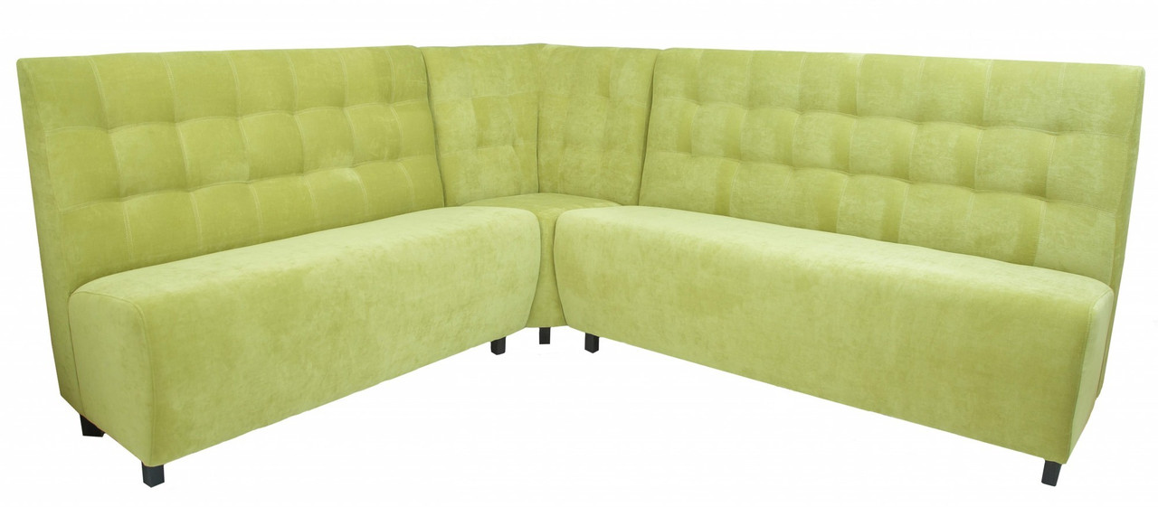 Диван Korddroy Simple 2х680х1200х1090 плюс кут Салатовий, фото 1