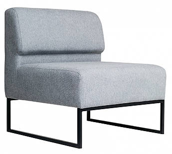 Диван Lounge Одиниця зі спинкою 770 x 770 x 830H см Сірий