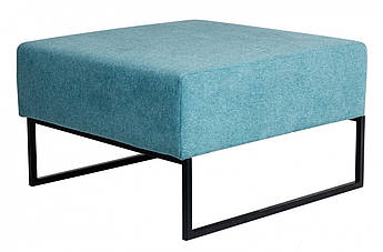 Диван Lounge Одиниця 770 x 770 x 460H см Блакитний