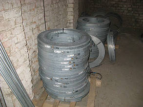 Смуга сталева оцинкована 50х5