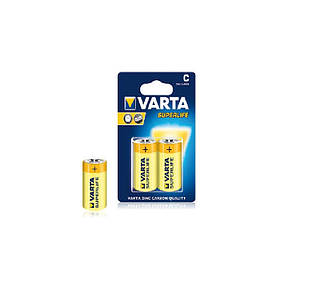 Батарейка VARTA SUPERLIFE R-14 (C) міні-бочка (Техн.) ZING-CARBON ш.к.4008496556502