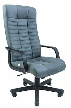 Офісне Крісло Керівника Atlant Madrit 0980 Пластік М1 Tilt Сірий