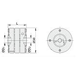 SC30-06/05-30 мембранна муфта для енкодера, фото 4