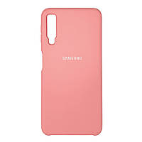 Silicone Case Premium на Samsung A7 2018 / A750 Pink