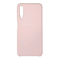 Silicone Case Premium на Samsung A7 2018 / A750 Pink Sand