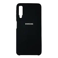 Silicone Case Premium на Samsung A7 2018 / A750 Black