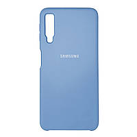Silicone Case Premium на Samsung A7 2018 / A750 Azure