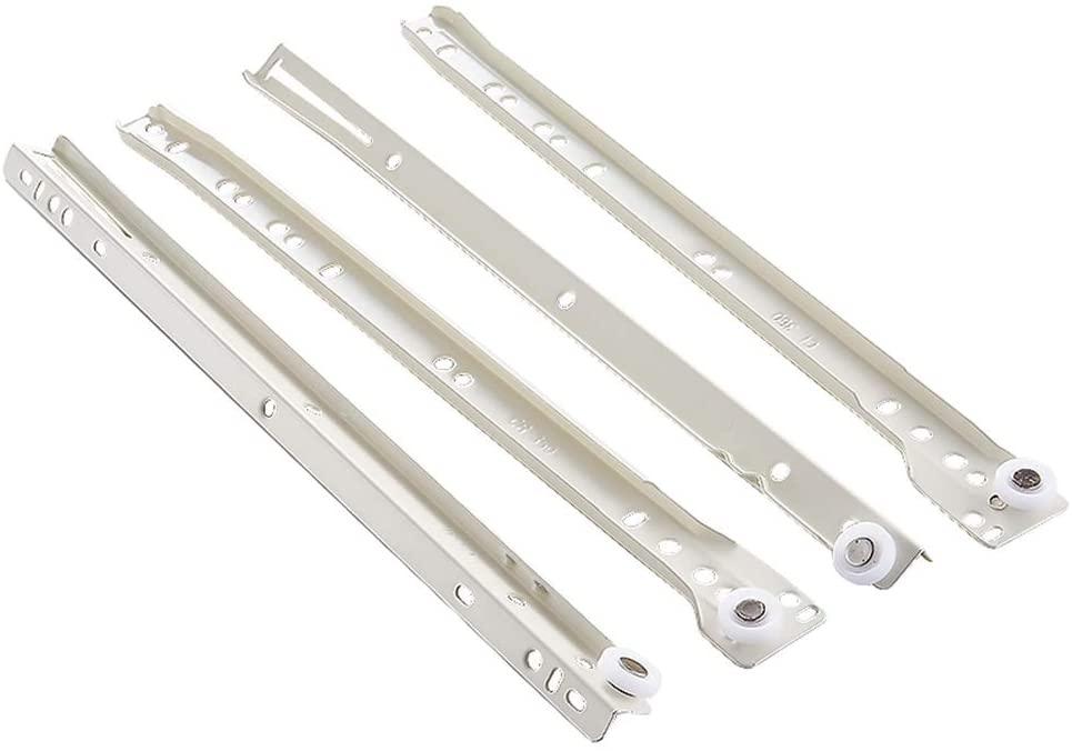 Напрямна роликова для висувної скриньки L — 300 мм, 0,9 мм к-т, фото 1