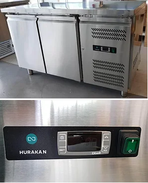 Морозильний стіл Hurakan HKN-GXFC2GN, фото 3