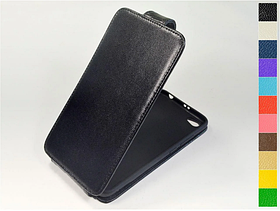 Відкидний чохол з натуральної шкіри для Xiaomi Redmi Note 5A