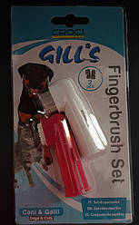 Зубні щітки для собак Gill's, 2 щітки в наборі