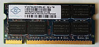 Для ноутбука 2GB DDR2 800MHz Nanya PC2 6400S 2Rx8 RAM Оперативная память