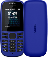 Мобільний телефон Nokia 105 (TA-1174)Dual sim Blue