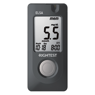 Глюкометр Біонайм Елса - Bionime Rightest Elsa + 60 тест-смужок, фото 3