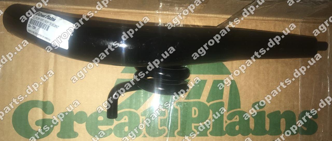 Трубка 204-729H добрив 407-238Н GREAT PLAINS Fertilizer Coulter DROP WELDMENT 407-781H носок мет.