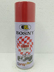 Акрилова спрей-фарба Bosny 23 Signal red (темно-червоний ), 400ml. (300g)