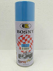 Акрилова спрей-фарба Bosny 15 blue River (світло-блакитний), 400ml. (300g)