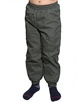 Лыжные штаны для мальчика (размеры 140-158 в расцветках) 146, оливковый