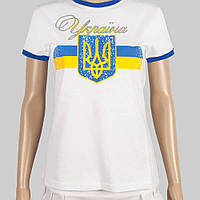 Жіноча патріотична футболка Україна