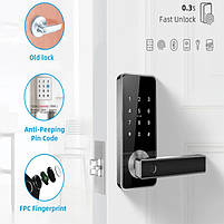 Розумний біометричний замок SEVEN LOCK SL-7738BF, фото 4