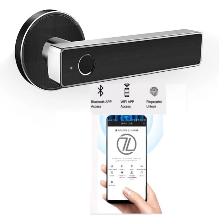 Розумний біометричний замок SEVEN LOCK SL-7739BF