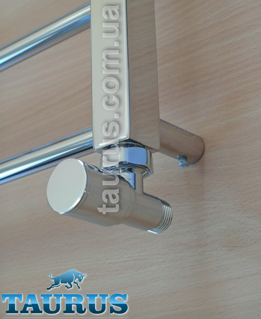 Кран кутовий циліндричний ThermoPulse Classic chrome 1/2 зовнішня різьба; для сушарки для рушників + американки