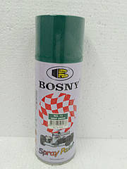 Акрилова спрей-фарба Bosny 13 Deep green (темно-зелений), 400ml. (300g)