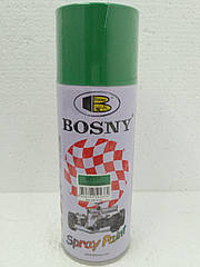 Акрилова спрей-фарба Bosny 37 Grass green (Зелена трава), 400ml. (300g)