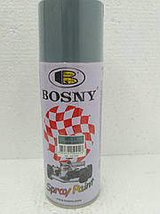 Акрилова спрей-фарба Bosny 22 Silver gray (Срібно-сірий), 400ml. (300g)