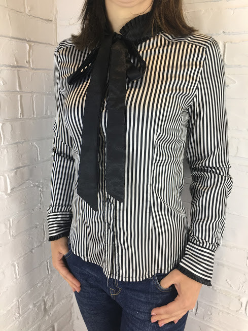 Сорочка жіноча чорна 002661 S