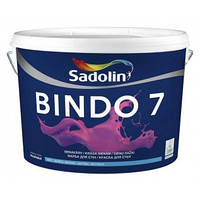 BINDO 7 Sadolin BW Шелковисто- матовая моющаяся краска ( Биндо 7 Садолин ) 10л.