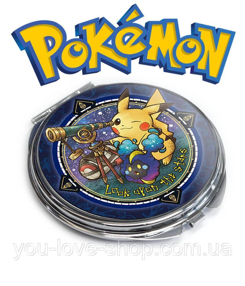 Дзеркальце кишенькове Покемон "Телескоп" / Pokemon, фото 1