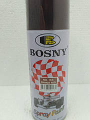 Акрилова спрей-фарба Bosny 168 Primer red (грунт червоно-коричневий), 400ml. (300g)