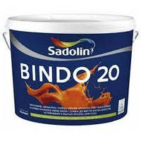 Краска Полуматовая с высокой стойкостью к мытью BINDO 20 Sadolin (Биндо 20 ) 10л