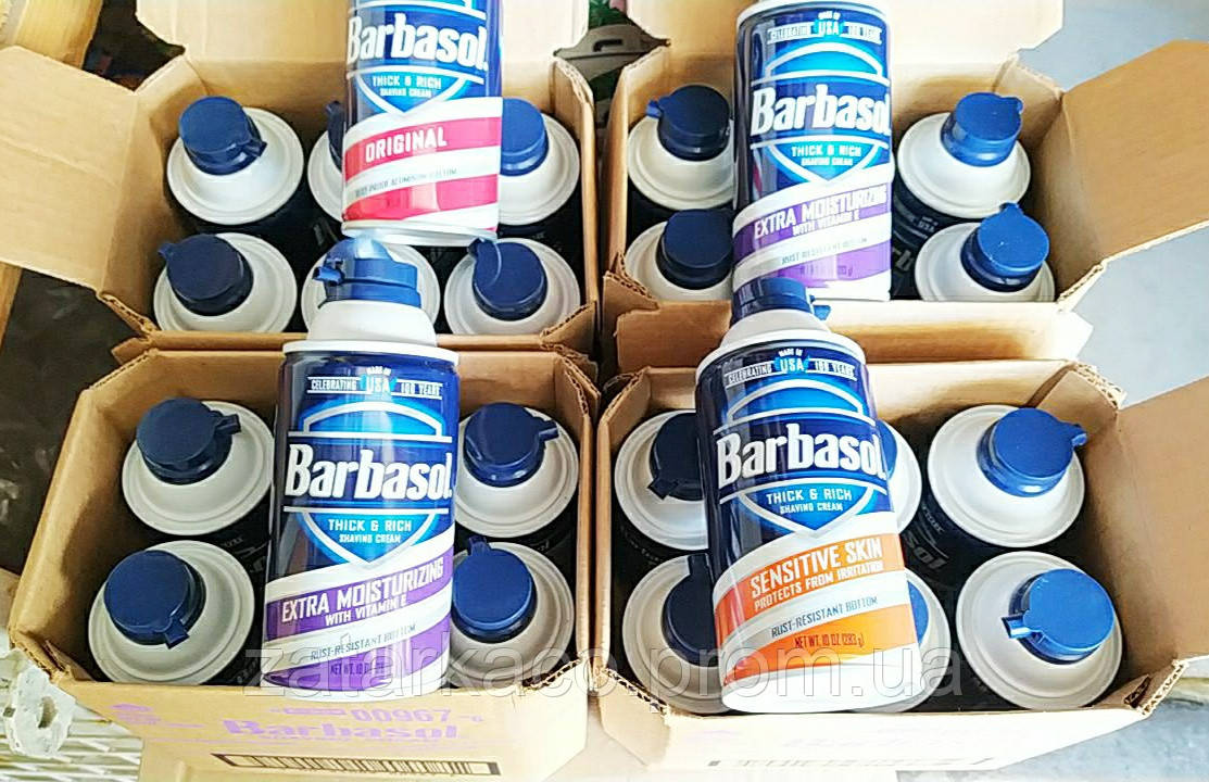 Barbasol піна для гоління Вітамін Е зволожувальна (Америка) 283 грн. Старий дизайн