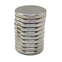 Магніти неодимові 10шт, 20x3мм N35